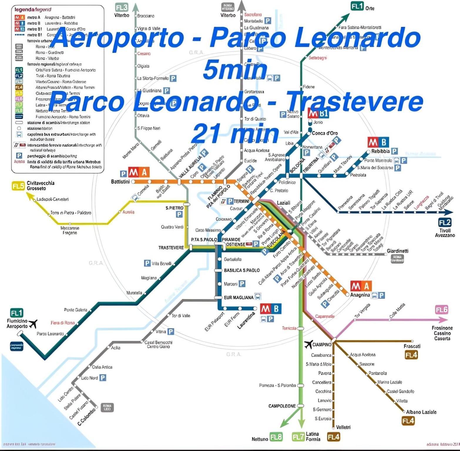 Alloggio Di Cla Fiumicino Dış mekan fotoğraf